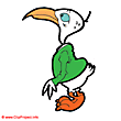 Pelican cartoon clip art - Animals clipart