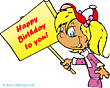 Happy Birthday to you - Happy Birthday clip art free