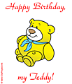 Nice Bear clip art image - Happy Birthday clip art free