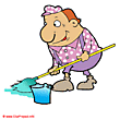 Cleaner clip art image