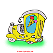 Ice-cream car clip art