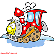 Locomotive clip art image free