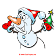 Snowman cartoon image