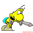Bee comic character