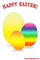 Easter eggs - Happy Easter clip art