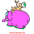 Elephant clipart - Zoo clip art free