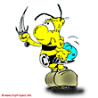 Bee knight cliparts