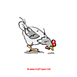 Hen cliparts free - Farm clip art free