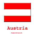 Austria flag image gratis