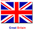 United Kingdom flag clipart