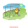 Football goalkeeper