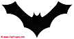 Bat clip art - Halloween cliparts free