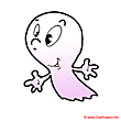 Ghost clip art free for Halloween