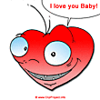 I love you clip art - Halloween clip art free