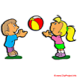 Playing children clipart free