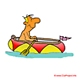 Rubber boat clip art free - Holidays clip art