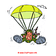 Parachutist cartoon free