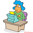 Work place - Office clip art images free