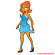 Top model girl - People clip art free