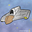 Spaceship cartoon free